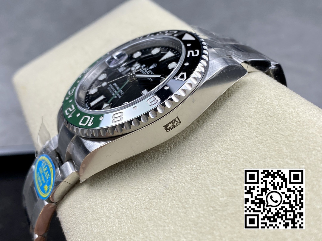 Rolex GMT Master II 126720 VTNR 904L SS Clean Factory 1:1 Best Edition on Oyster Bracelet DD3285 CHS