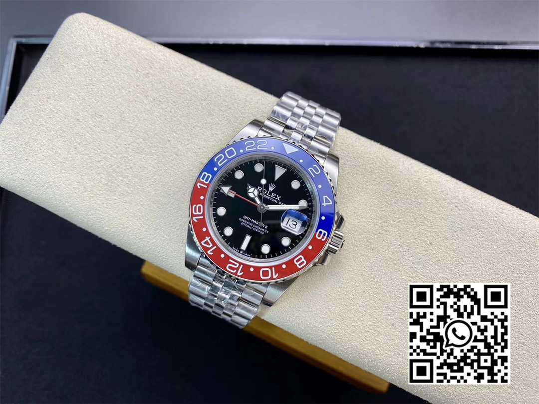 Rolex GMT-Master II 126710 BLRO 904L Steel Clean Factory 1:1 Best Edition DD3285 (New Bezel Insert)