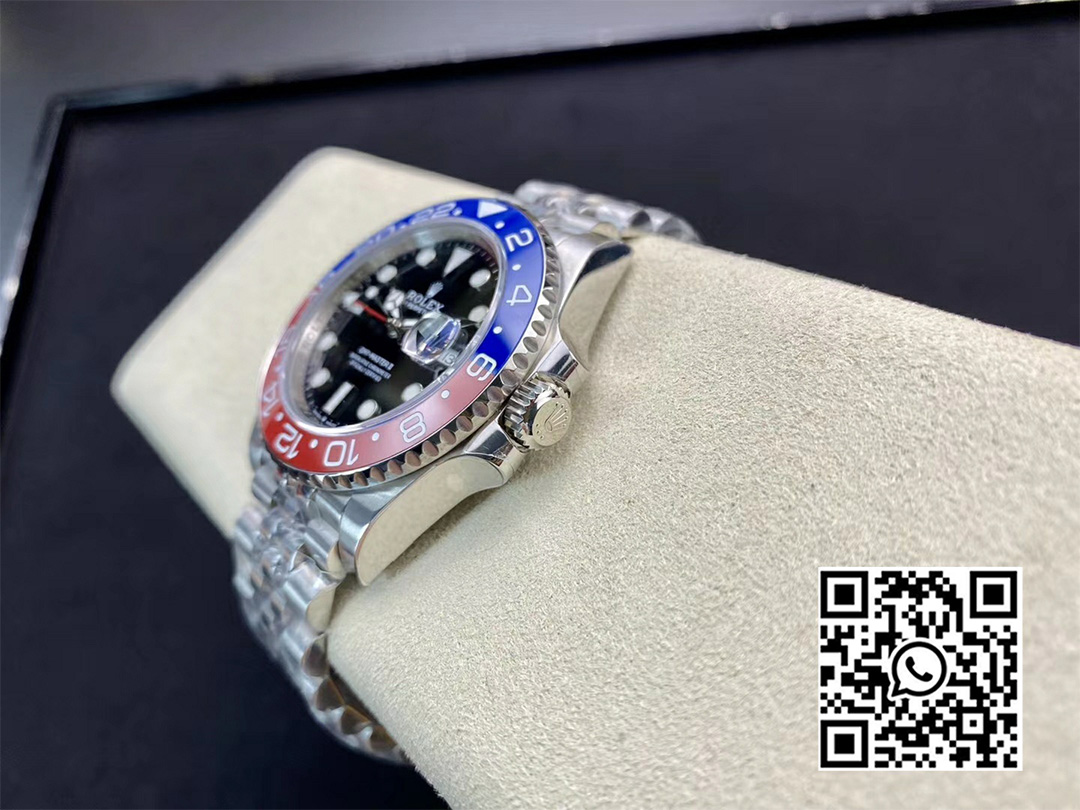 Rolex GMT-Master II 126710 BLRO 904L Steel Clean Factory 1:1 Best Edition DD3285 (New Bezel Insert)