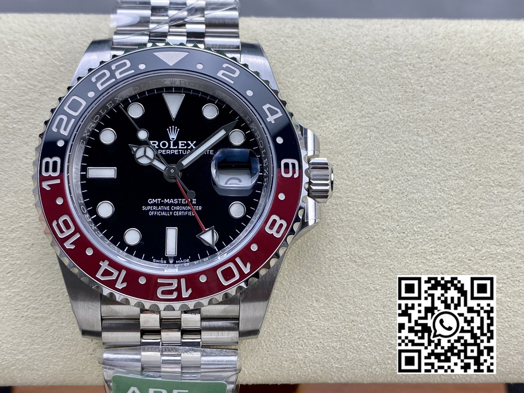 Rolex GMT-Master II 126710 BLRO Blue/Red Ceramic 904L ARF Factory 1:1 Best Edition SH3285 CHS V3