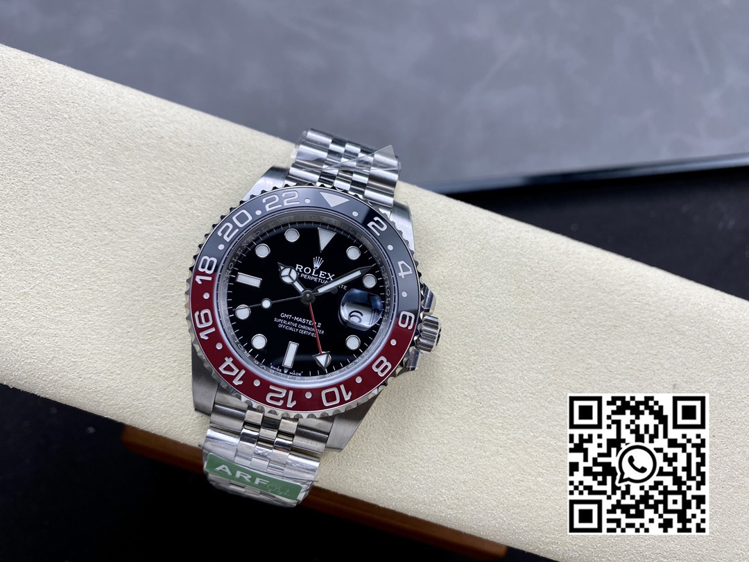 Rolex GMT-Master II 126710 BLRO Blue/Red Ceramic 904L ARF Factory 1:1 Best Edition SH3285 CHS V3