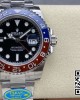 Rolex GMT-Master II 126710 BLRO Red/Blue Ceramic 904L Steel Clean Factory 1:1 Best Edition DD3285