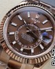 Rolex Skydweller 336935 RG Noob Factory 1:1 Best Edition Brown Dial