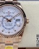 Rolex Skydweller 336935 RG Noob Factory 1:1 Best Edition White Dial