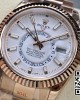 Rolex Skydweller 336935 RG Noob Factory 1:1 Best Edition White Dial