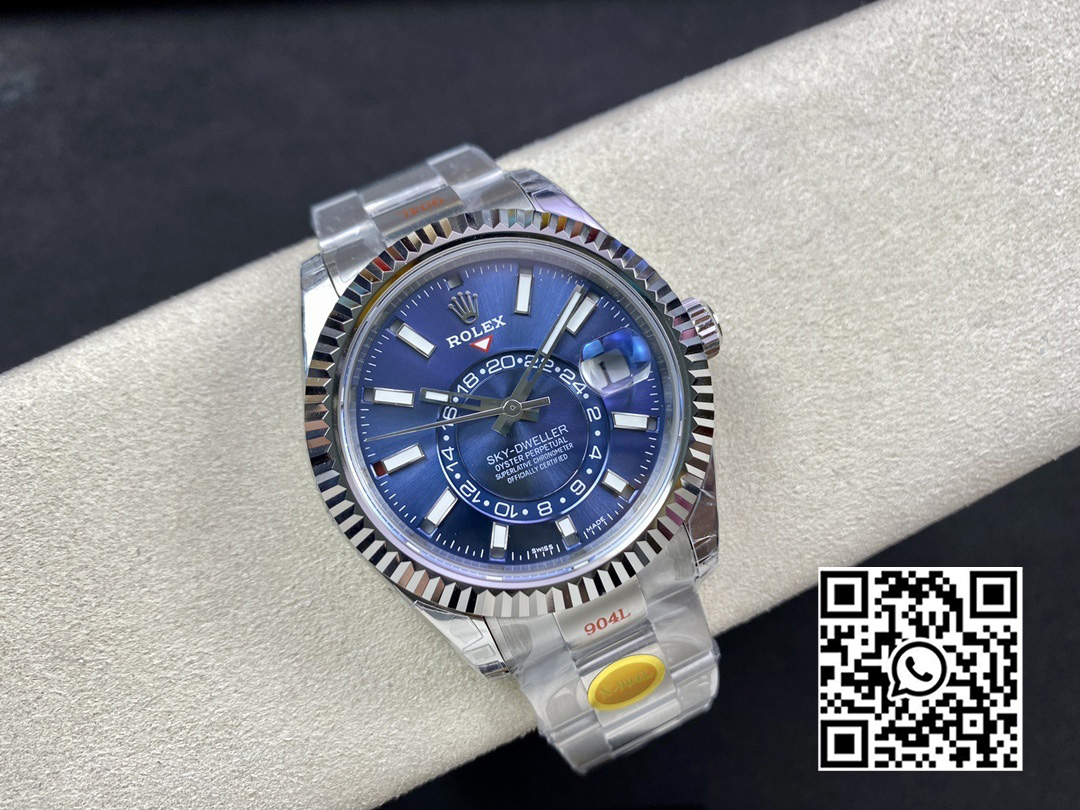 Rolex Skydweller 326934 SS Noob Factory 1:1 Best Edition Blue Dial