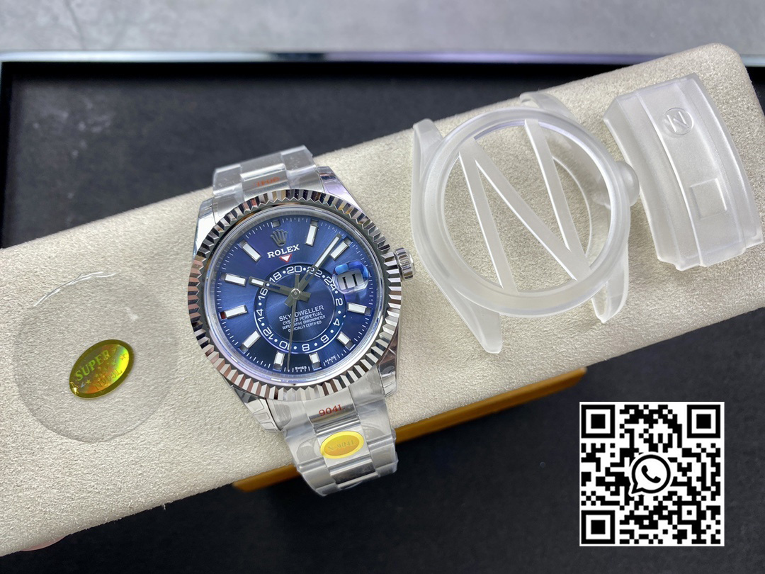 Rolex Skydweller 326934 SS Noob Factory 1:1 Best Edition Blue Dial