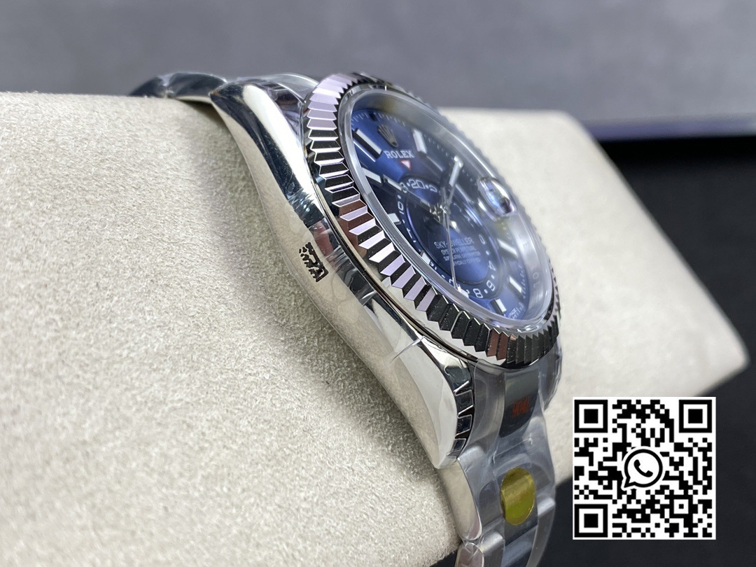 Rolex Skydweller 326934 SS Noob Factory 1:1 Best Edition Blue Dial