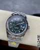 Rolex Skydweller 326934 SS Noob Factory 1:1 Best Edition Green Dial