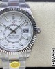 Rolex Skydweller 326934 SS Noob Factory 1:1 Best Edition White Dial