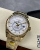 Rolex Skydweller 326938 YG Noob Factory 1:1 Best Edition White Dial