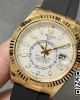 Rolex Skydweller 336238 YG Noob Factory 1:1 Best Edition White Dial