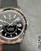 Rolex Skydweller 336239 SS Noob Factory 1:1 Best Edition Black Dial