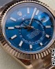 Rolex Skydweller 336935 RG Noob Factory 1:1 Best Edition Blue Dial