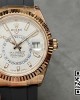 Rolex Skydweller 326235 RG Noob Factory 1:1 Best Edition White Dial