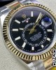 Rolex Skydweller 326933 SS/YG Noob Factory 1:1 Best Edition Black Dial