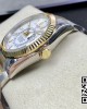 Rolex Skydweller 326933 SS/YG Noob Factory 1:1 Best Edition White Dial