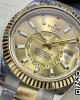 Rolex Skydweller 326933 SS/YG Noob Factory 1:1 Best Edition YG Dial