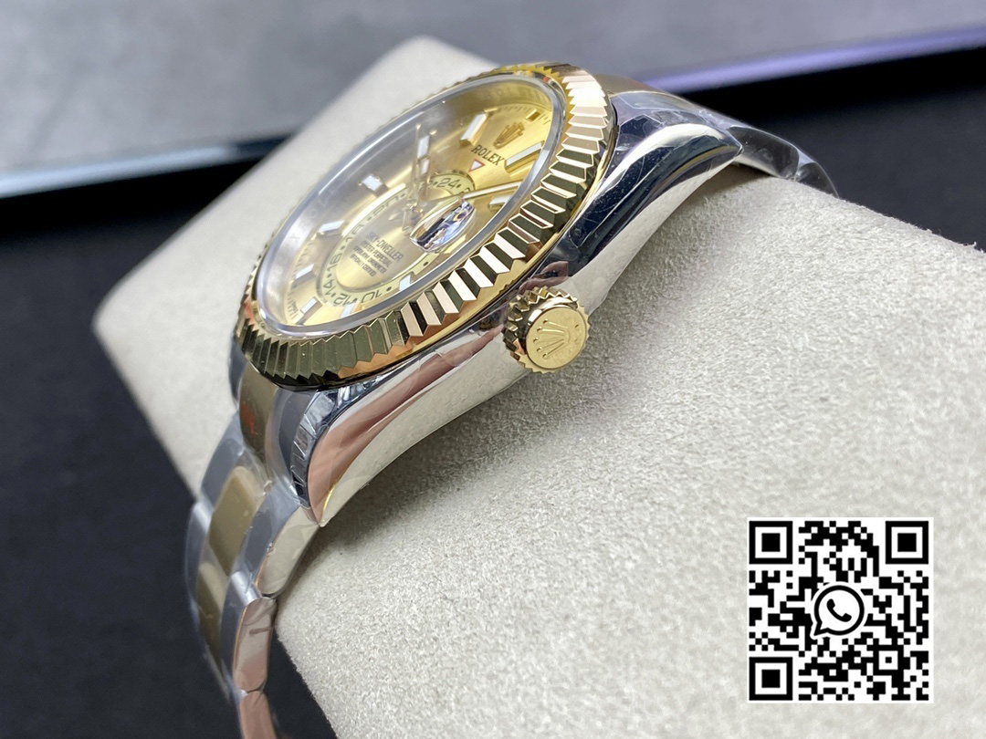 Rolex Skydweller 326933 SS/YG Noob Factory 1:1 Best Edition YG Dial