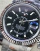 Rolex Skydweller 326934 SS Noob Factory 1:1 Best Edition Black Dial