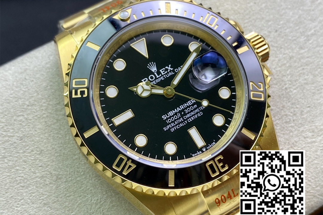 Rolex Submariner 41mm 126618 LN Full Gold 904L Steel VS Factory 1:1 Best Edition VS3235