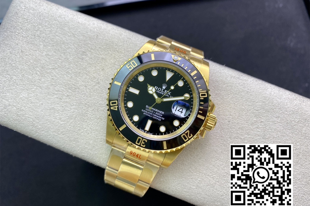 Rolex Submariner 41mm 126618 LN Full Gold 904L Steel VS Factory 1:1 Best Edition VS3235