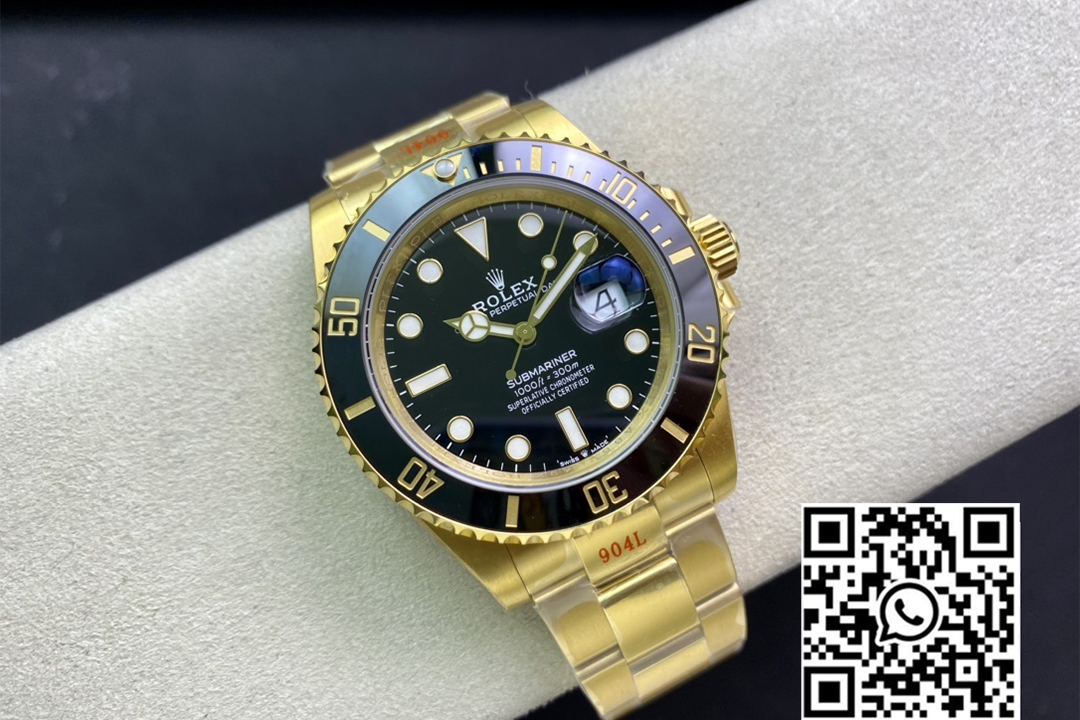 Rolex Submariner 41mm 126618 LN Full Gold 904L Steel VS Factory 1:1 Best Edition VS3235