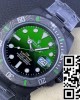 Rolex Submariner DIW “Parakeet” DLC VS Factory 1:1 Best Edition Black/Green Dial