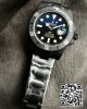 Rolex Submariner DIW DLC Sandblasted VS Factory 1:1 Best Edition Black/Blue Dial