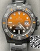 Rolex Submariner DIW DLC VS Factory 1:1 Best Edition Black/Orange Dial