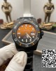 Rolex Submariner DIW DLC VS Factory 1:1 Best Edition Black/Orange Dial