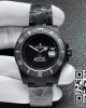 Rolex Submariner DIW No Markers DLC VS Factory 1:1 Best Edition Black Dial