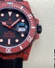 Rolex Submariner DIW Red Carbon VS Factory 1:1 Best Edition Black Dial