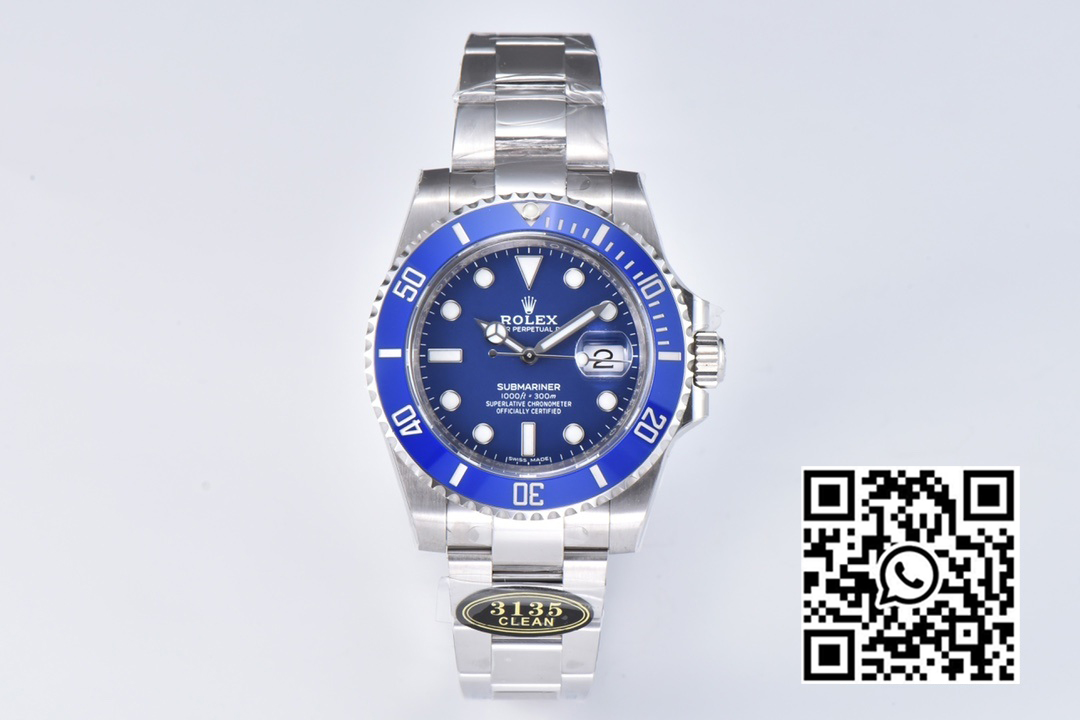 Rolex Submariner 116619 LB Blue Ceramic Clean Factory 1:1 Best Edition 904L SS Case and Bracelet VS3135