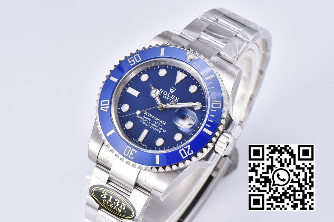 Rolex Submariner 116619 LB Blue Ceramic Clean Factory 1:1 Best Edition 904L SS Case and Bracelet VS3135