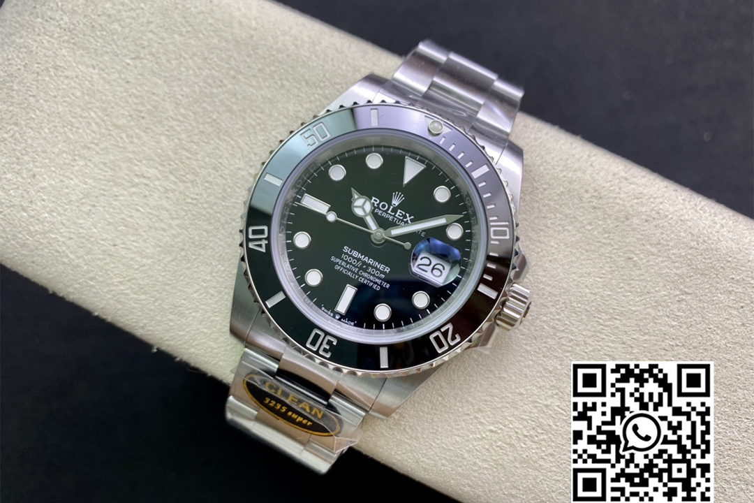 Rolex Submariner 124060LN 41mm No Date Clean Factory 1:1 Best Edition 904L Steel Black Dial