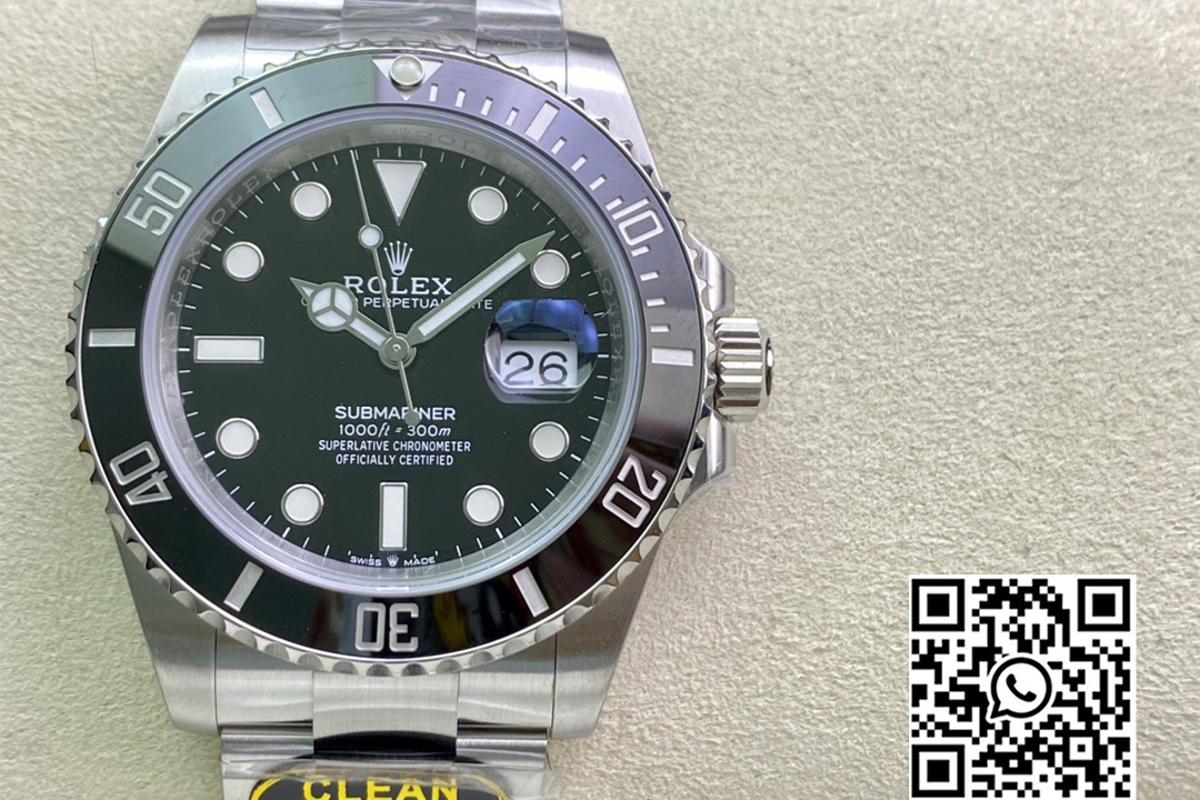 Rolex Submariner 124060LN 41mm No Date Clean Factory 1:1 Best Edition 904L Steel Black Dial