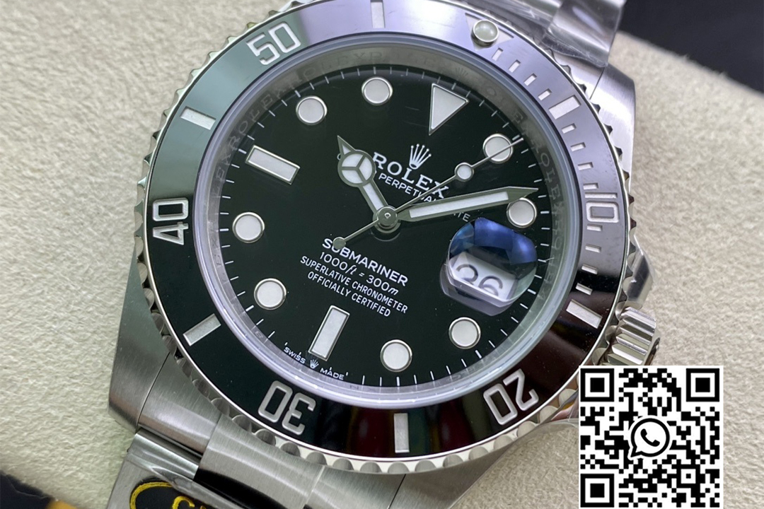 Rolex Submariner 124060LN 41mm No Date Clean Factory 1:1 Best Edition 904L Steel Black Dial