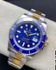 Rolex Submariner 40mm 116613LB Blue Ceramic 904L Steel/YG VS Factory 1:1 Best Edition Blue Dial