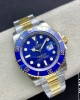 Rolex Submariner 40mm 116613LB Blue Ceramic 904L Steel/YG VS Factory 1:1 Best Edition Blue Dial