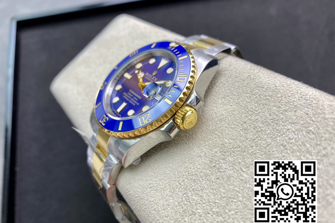 Rolex Submariner 40mm 116613LB Blue Ceramic 904L Steel/YG VS Factory 1:1 Best Edition Blue Dial