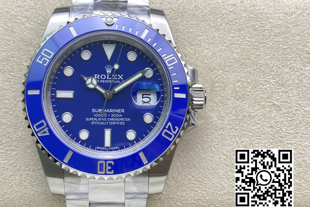 Rolex Submariner 40mm 116619 LB Blue Ceramic 904L SS VS Factory 1:1 BEST Edtion VS3135