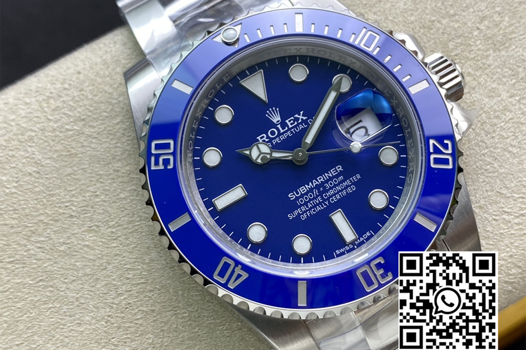 Rolex Submariner 40mm 116619 LB Blue Ceramic 904L SS VS Factory 1:1 BEST Edtion VS3135