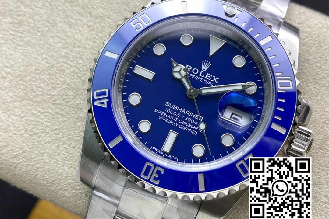 Rolex Submariner 40mm 116619 LB Blue Ceramic 904L SS VS Factory 1:1 BEST Edtion VS3135