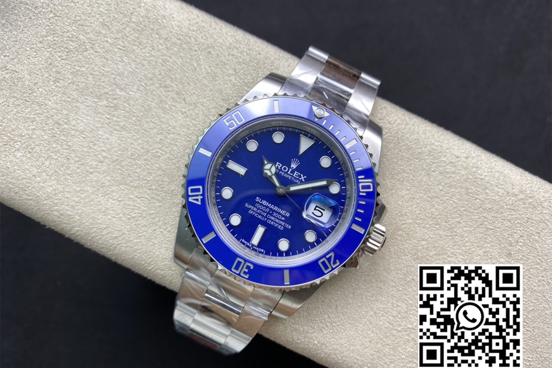 Rolex Submariner 40mm 116619 LB Blue Ceramic 904L SS VS Factory 1:1 BEST Edtion VS3135