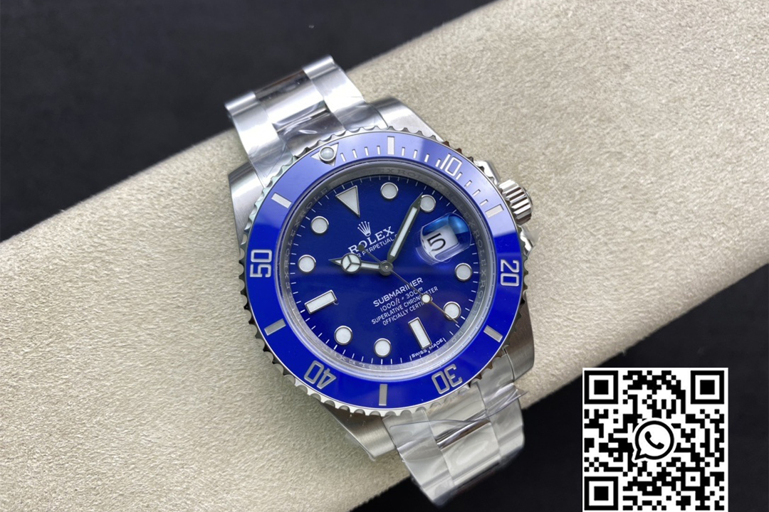 Rolex Submariner 40mm 116619 LB Blue Ceramic 904L SS VS Factory 1:1 BEST Edtion VS3135