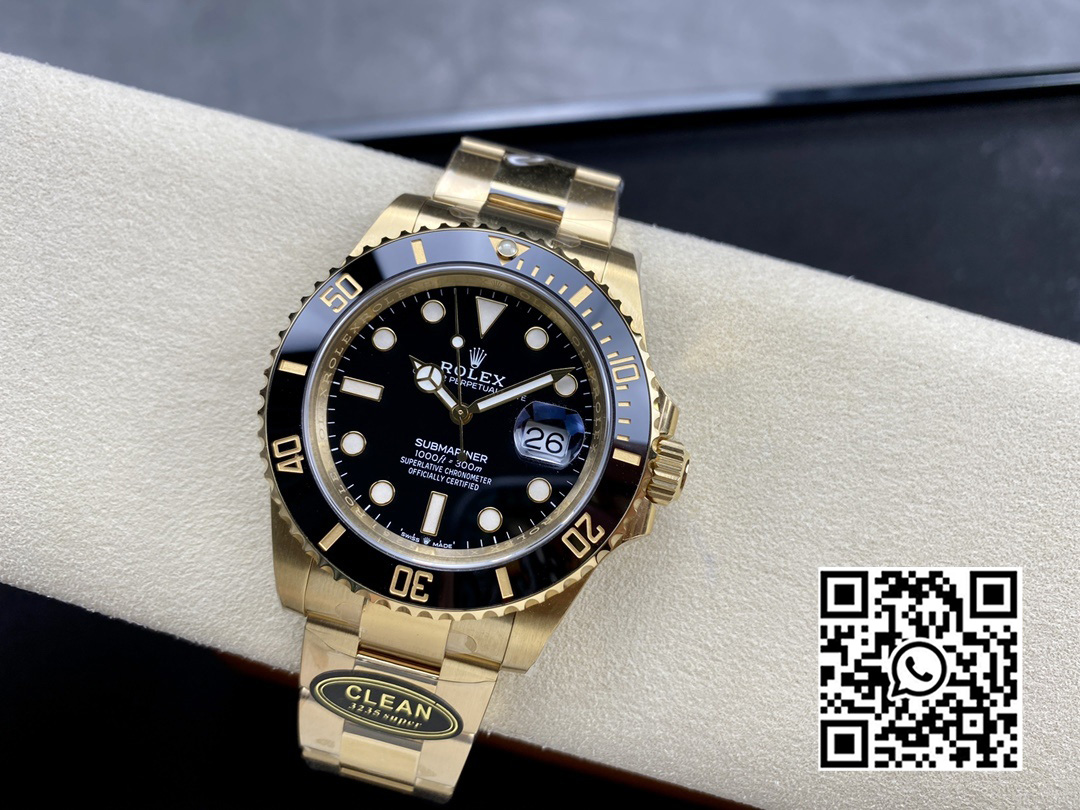 Rolex Submariner 41mm 126618 LN Black Ceramic 904L Steel Clean Factory 1:1 Best Edition VR3235