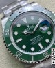 Rolex Submariner 116610 40mm LV Green Ceramic 904L Steel VS Factory 1:1 Best Edition VS3135