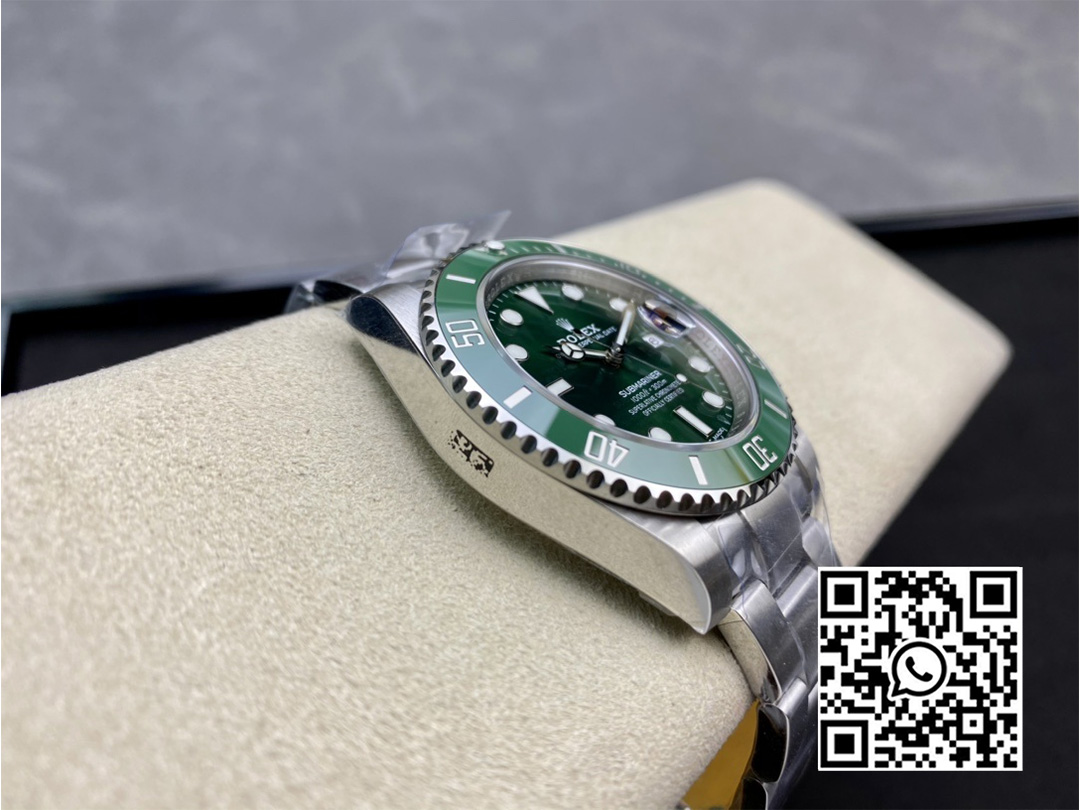 Rolex Submariner 116610 40mm LV Green Ceramic 904L Steel VS Factory 1:1 Best Edition VS3135