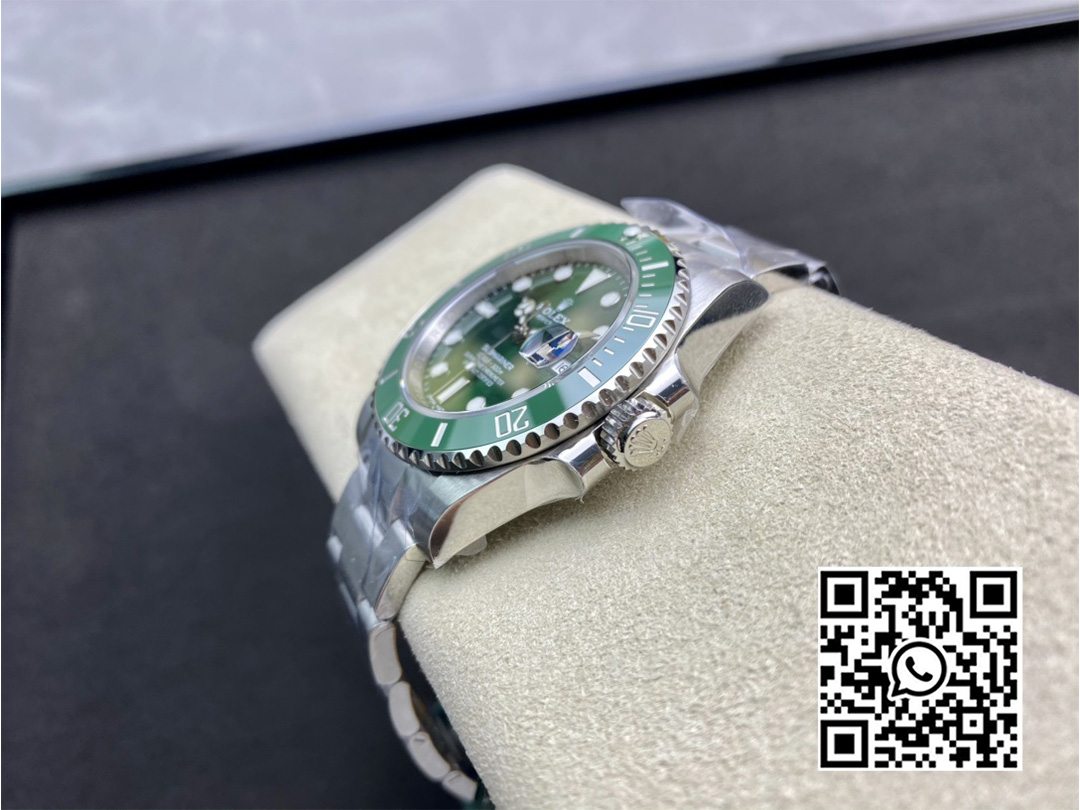 Rolex Submariner 116610 40mm LV Green Ceramic 904L Steel VS Factory 1:1 Best Edition VS3135